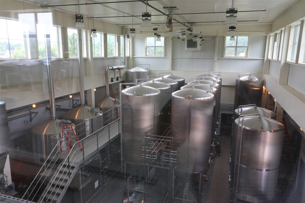 Brewhouse from balcony