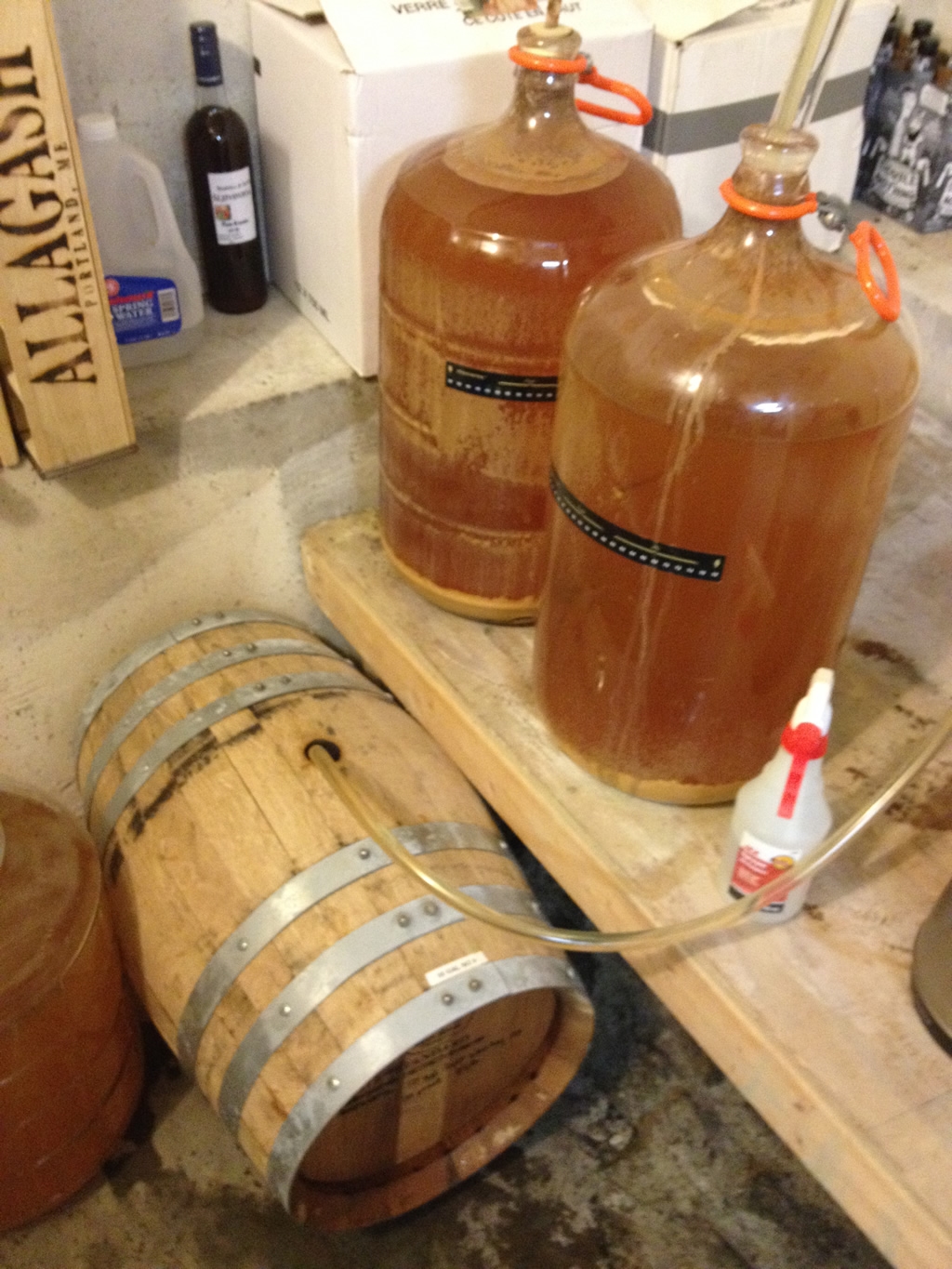 Racking into the Barrel
