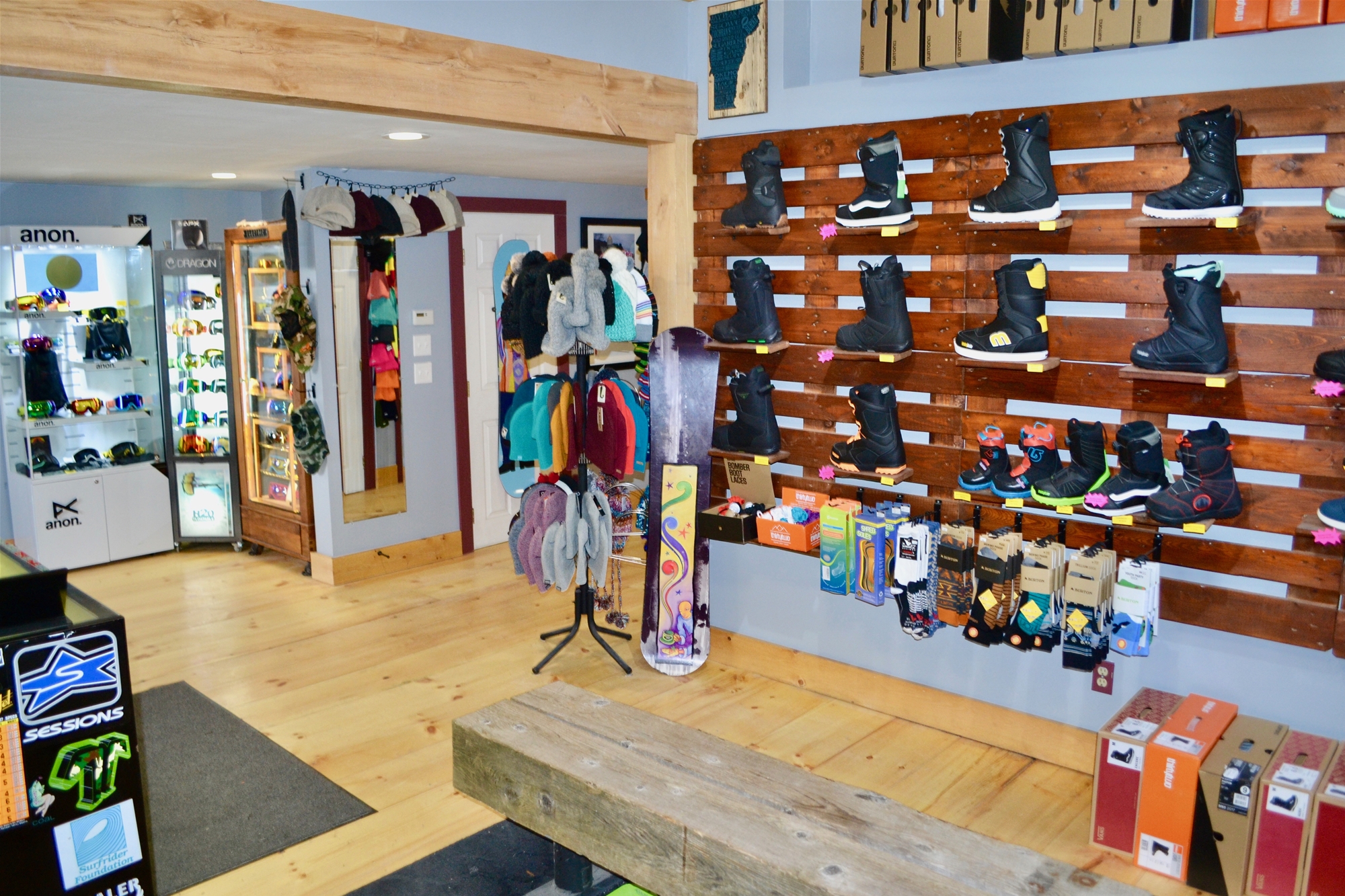Board Shop, Vente de snowboard